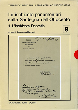 Le inchieste parlamentari sulla Sardegna dell'Ottocento. 1. L'inchiesta Depretis